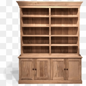 Large Solid Wood Bookcase - Large Bookcase, HD Png Download - bookcase png