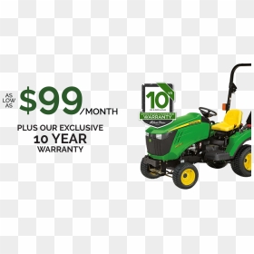 John Deer 1023e, HD Png Download - john deere tractor png