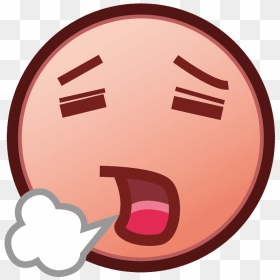 Relieved Face Emoji Clipart - Emoji Custom, HD Png Download - sleepy emoji png