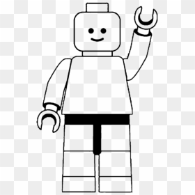 Permalink To Lego Man Clip Art - Lego Man Drawing, HD Png Download - lego man png