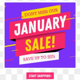 Don"t Miss Our January Sale Save Up To 50% Off Shop - Super Bowl Party Invitations, HD Png Download - upto 50 off png