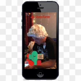 Diplo On Phone - Meriang, HD Png Download - state farm png