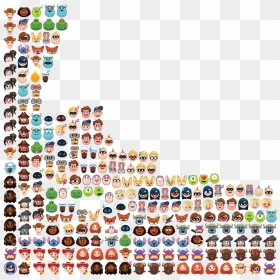 Disney Heroes Battle Mode All Characters, HD Png Download - perfect emoji png