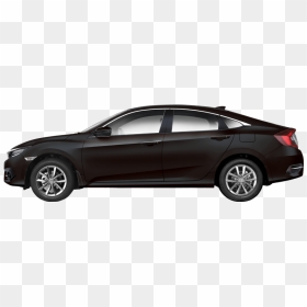 Honda Civic 2018 Black Color, HD Png Download - honda city car png