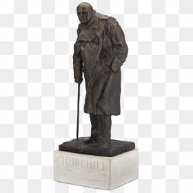 Bronze Sculpture, HD Png Download - winston churchill png