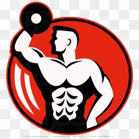 Thumb Image - Body Building Logo Png, Transparent Png - bodybuilding vector png
