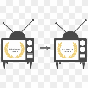 Two Tv Shows Clipart , Png Download - Illustration, Transparent Png - tv shows png