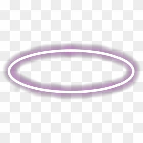 #angel #crown #angelcrown #neon #effect #neoneffect - Circle, HD Png Download - angel crown png