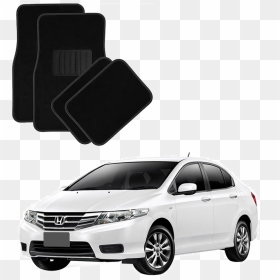 Honda City Logo Floor Mat 5 Piece Edition - Honda City 1.3 I Vtec, HD Png Download - honda city car png