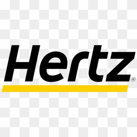 Hertz Car Rental Logo, HD Png Download - car line art png