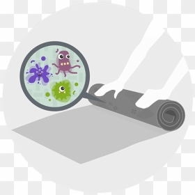 Dirty Roll2 - Circle, HD Png Download - germs png