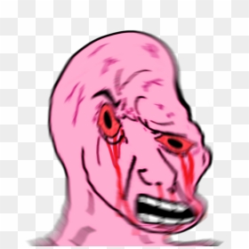 Pinkjack , Png Download - Haha Go Brrr Memes, Transparent Png - wojak png