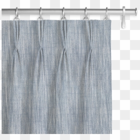 3 Pinch Pleat Drapes - Linen And Cotton Blend Curtain Fabric, HD Png Download - modern curtains png