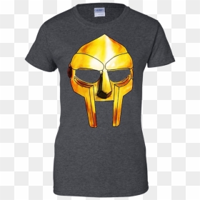 Gold Mask Mf Doom T Shirt & Hoodie - T-shirt, HD Png Download - mf doom png