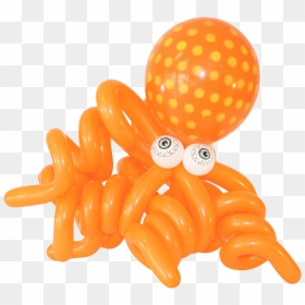 Octopus Balloon Animal - Octopus Balloon Png, Transparent Png - twist png