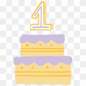 Clip Art, HD Png Download - first birthday cake png