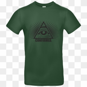 Dominik Rc Illuminati Confirmed T-shirt B&c Exact Clipart - T-shirt, HD Png Download - confirmed png