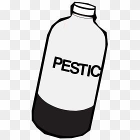 Pesticide 20clipart - Pesticide Bottle Clipart, HD Png Download - bottle vector png