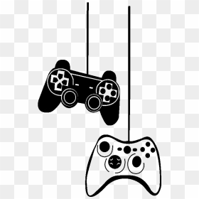 Manette Jeu Video Dessin, HD Png Download - joystick logo png