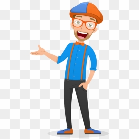 Blippi Svg, HD Png Download - birthday cap vector png