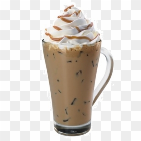 Caramel Iced Coffee Ingredients, HD Png Download - coffee splash png