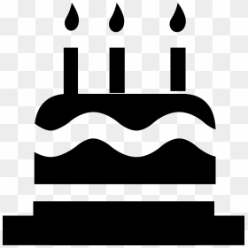 Si Glyph Birthday Cake, HD Png Download - first birthday cake png