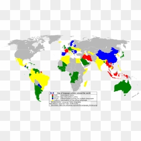 Language Policies - Countries That Recognise Azerbaijan, HD Png Download - around the world png