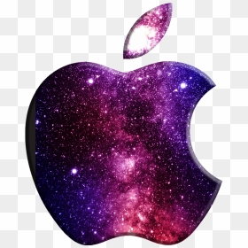 Apple Logo Galaxy Png Background Photo - Apple, Transparent Png - vhv