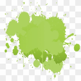 Green Color Splash - Tache Peinture Png, Transparent Png - green color splash png