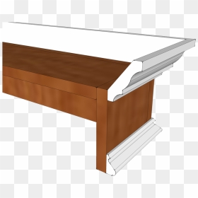 Wood Window Cornice, HD Png Download - modern curtains png