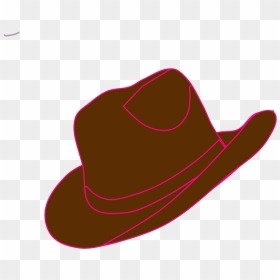 Red Cowgirl Hat And Boot Svg Clip Arts - Cowboy Hat, HD Png Download - gandhi cap png