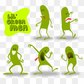 Little Green Men Svg Clip Arts - Clipart Little Green Men, HD Png Download - men clipart png