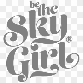 Sky Girl Logo, HD Png Download - lady face logo png