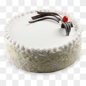 Products - Simple White Cake Design, HD Png Download - first birthday cake png