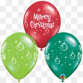 Christmas Ornaments - Mery Xmas, HD Png Download - christmas balloons png