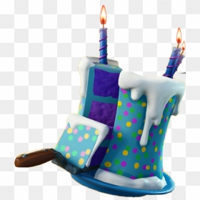 #cake #birthday #fortnite #fortnitesticker #addcandle - Fortnite Cake Back Bling, HD Png Download - birthday png effect