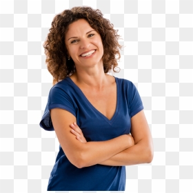 Woman Smiling Png, Transparent Png - woman png images
