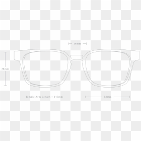 Leue Fit Guide - Goggles, HD Png Download - temple frame png
