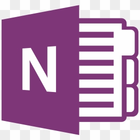 Onenote Logo - Microsoft Onenote Logo, HD Png Download - school notebooks png