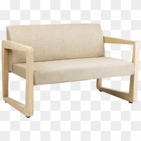 Prague Sofa Hire For Events - Bench, HD Png Download - wooden sofa png