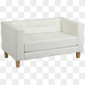 Geneva 2-seater Sofa Hire For Events - Studio Couch, HD Png Download - wooden sofa png