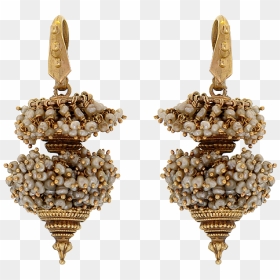 Earrings, HD Png Download - indian jewelry png