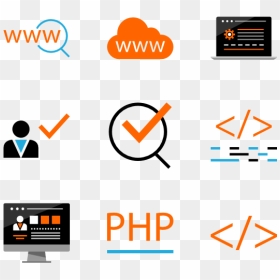 Php Vector Web - Web Languages Transparent Background, HD Png Download - php logo transparent png
