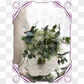 Hire These Fake Garlands From Silk Artificial Baby"s - Baby Breath Gum Leaf Bouquets, HD Png Download - garlands png