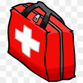 Pin Bag Clipart Emergency Kit - First Aid Kit Clipart, HD Png Download - bag clipart png