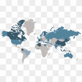 Image - Black And Grey World Map, HD Png Download - gandhi cap png