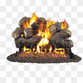 Fire On Wood Png, Transparent Png - realistic flame png