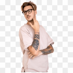 People - Tattoo, HD Png Download - men fashion model png