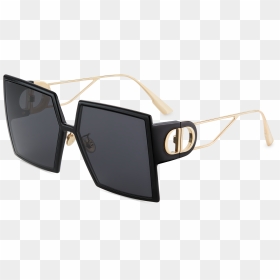 1584925286615891 Lunette 30 Montaigne Black - 30montaigne Black Square Sunglasses, HD Png Download - stylish sun goggles for men png