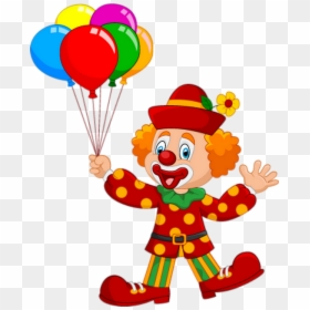 Dessin Clown Et Ballons, HD Png Download - payaso png